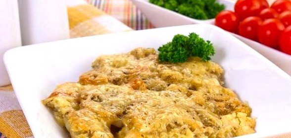 Картофель, запеченный с сыром