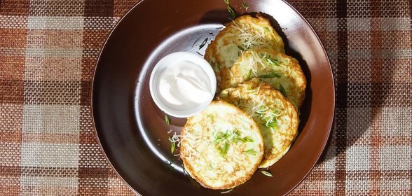 Драники из кабачков