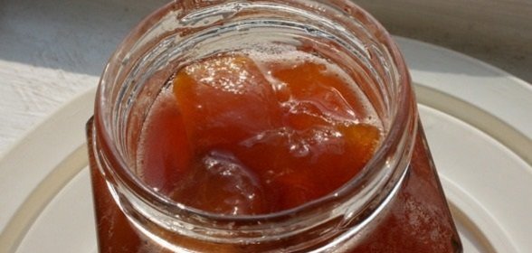 Варенье из персиков без кожуры