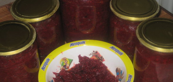 Свекольная икра на зиму