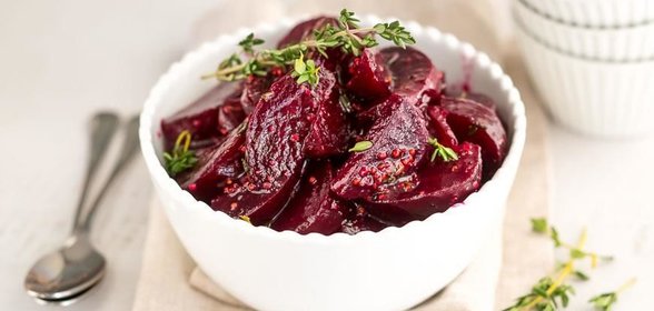 Маринованная запеченная свекла