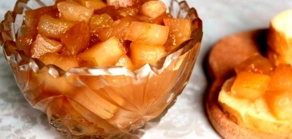 Варенье из яблок с корицей в хлебопечке