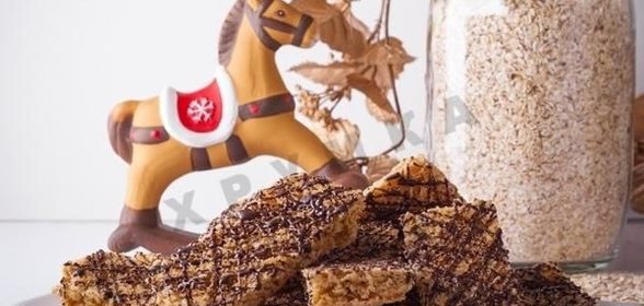 Овсяное печенье без муки