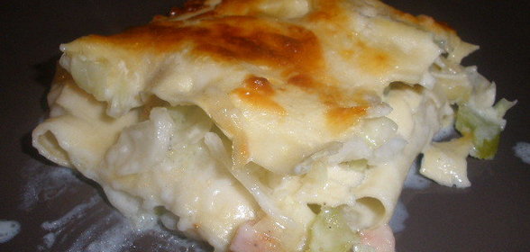 Лазанья с капустой - нежная и хрустящая