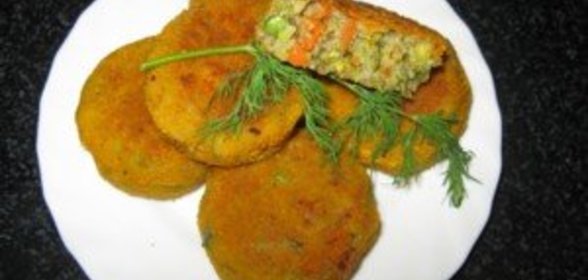 Максимально диетические постные овощные котлеты