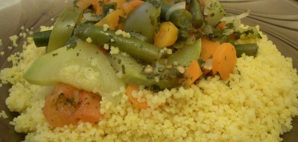 Кускус с овощами
