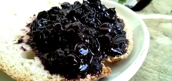 Черничное варенье пятиминутка