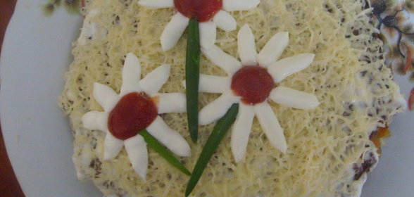 Печеночный тортик