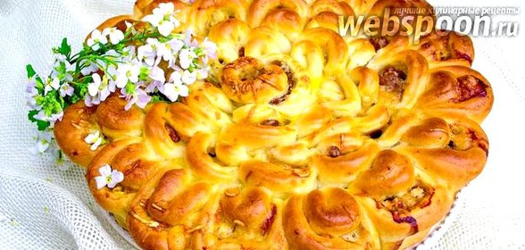 Пирог Хризантема