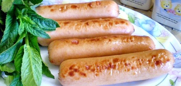 Сосиски на мангале