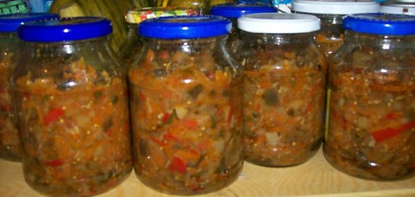 Икра баклажанно-кабачковая