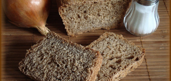 Манный хлеб с бальзамическим уксусом