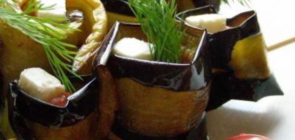Баклажановые шашлычки