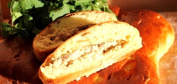 Пирог с сельдью