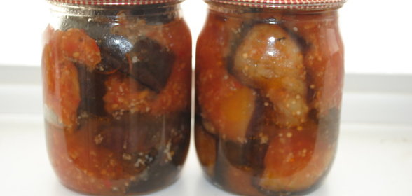 Баклажаны в аджике