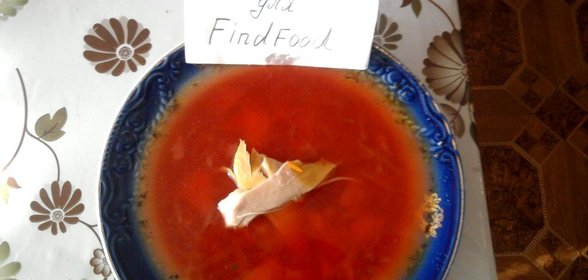 Горячий свекольник с итальянскими травами