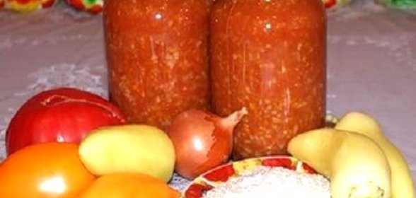 Салат на зиму с рыбой