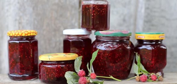 Варенье из малины Пятиминутка