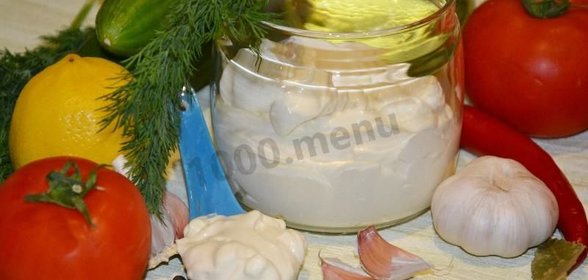 Домашний майонез за 30 секунд