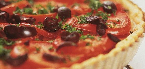 Французский овощной торт