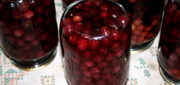 Черешня на зиму без сахара