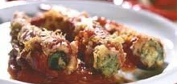 Жареные чили, фаршированные сыром