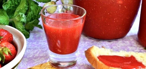 Варенье из клубники без варки