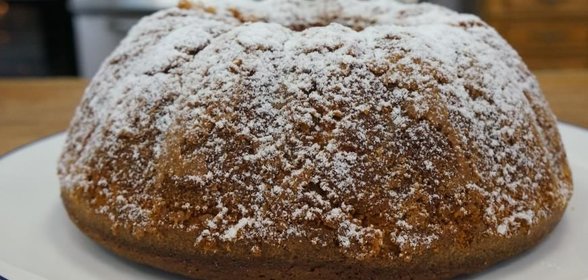 Простой кекс к завтраку