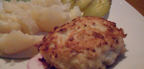 Рыбные котлеты с сыром