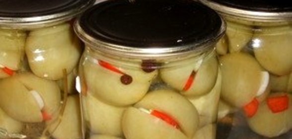 Маринованные помидоры зеленые