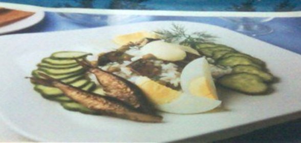 Салат со шпротами «Старая Рига»