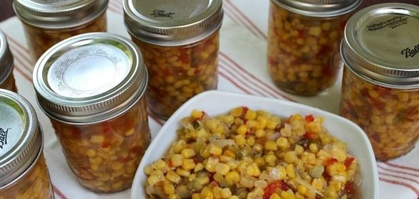 Салат из кукурузы на зиму