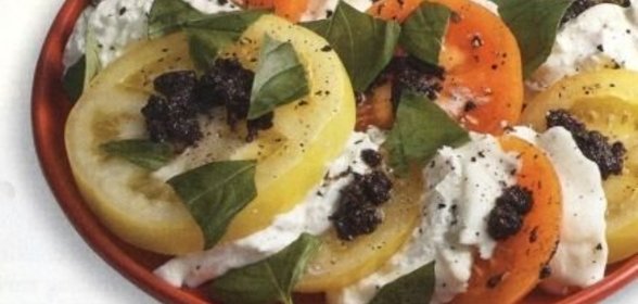 Бутерброды со сливами и сыром