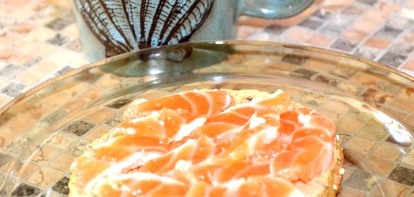 Малосольные брюшки семги