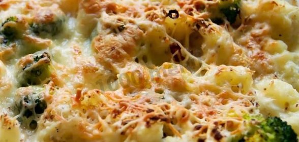 Брокколи с мясом в духовке