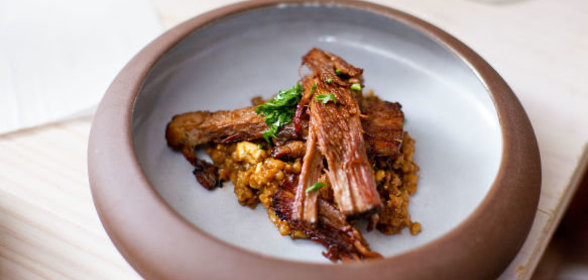 Канапе с копченой рыбой