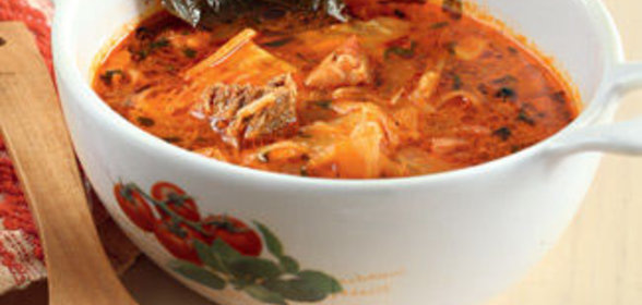 Щи из квашеной капусты