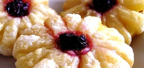 Печенье с ананасами