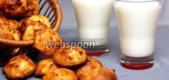 Заварные сырные булочки