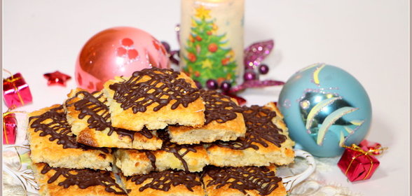 Ананасовое печенье Именинное для Аллочки