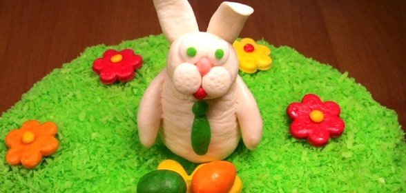 Украшение торта «Пасхальный»