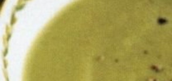 Суп-пюре из брокколи