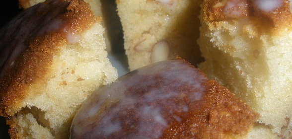 Пирог с миндалем, маскарпоне и белым шоколадом. Фантастически вкусный!!!