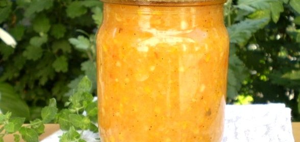 Кабачковая икра в банки