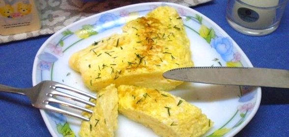 Омлет в мультиварке