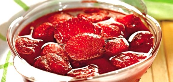 Варенье из клубники пятиминутка