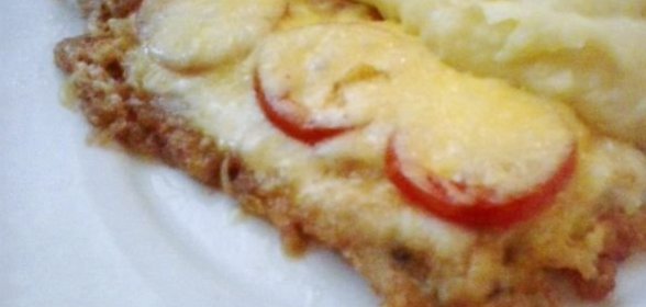 Оладьи с вареньем, мёдом, сметаной