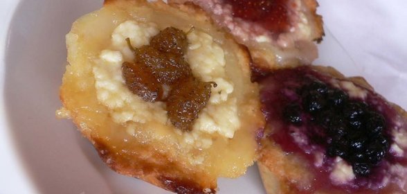 Ватрушки-маффины с вареньем