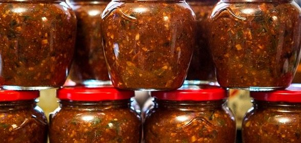 Аджика Кавказская на зиму