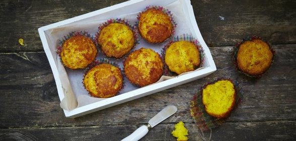 Маффины с сыром и оливковым маслом